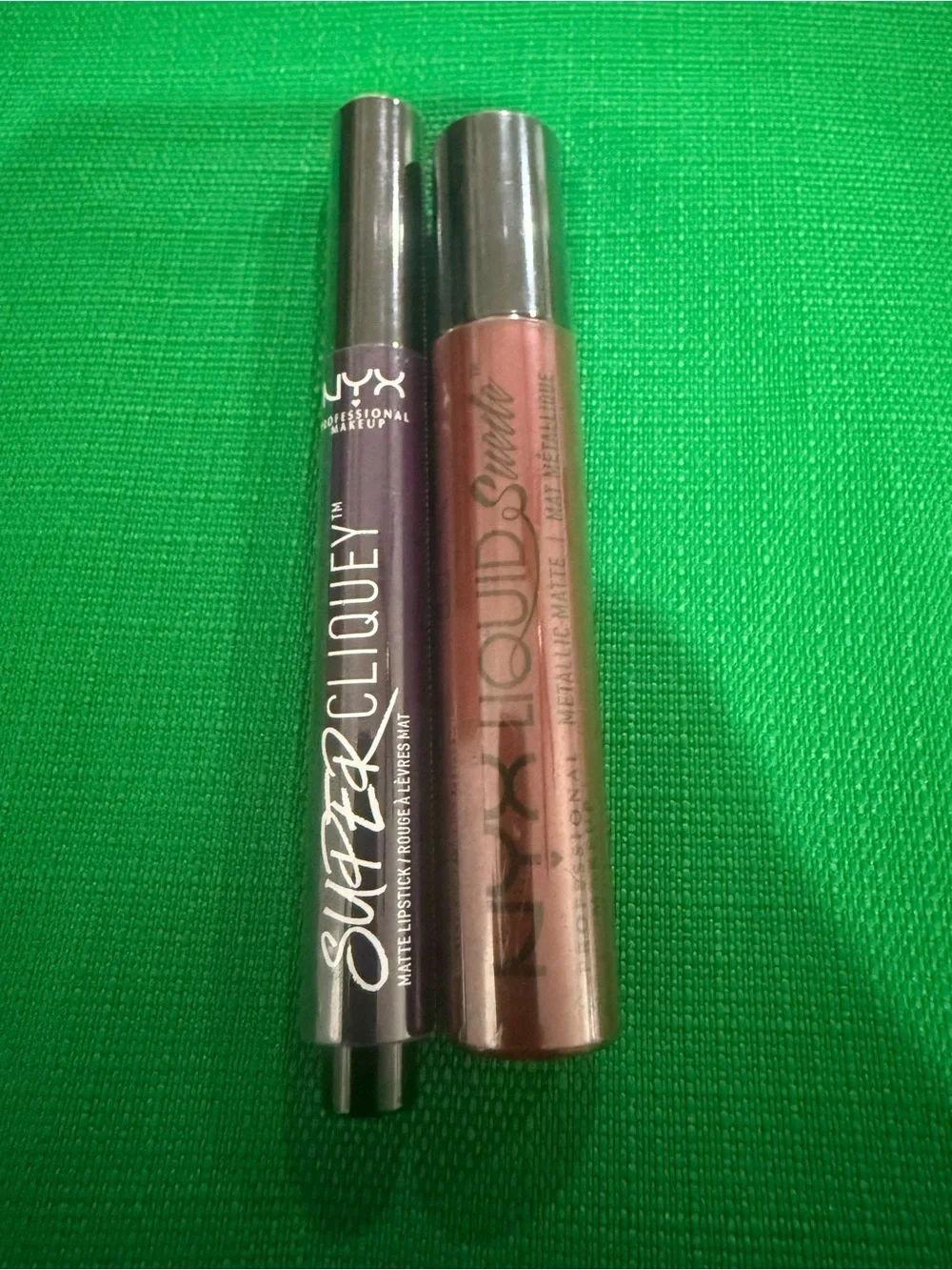 NYX lipsticks -Suede liquid lipstick -LSCL 35/Super Cliquey Matte-Ruthless